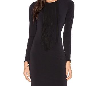 Velvet by Graham & Spencer black cocktail dress.